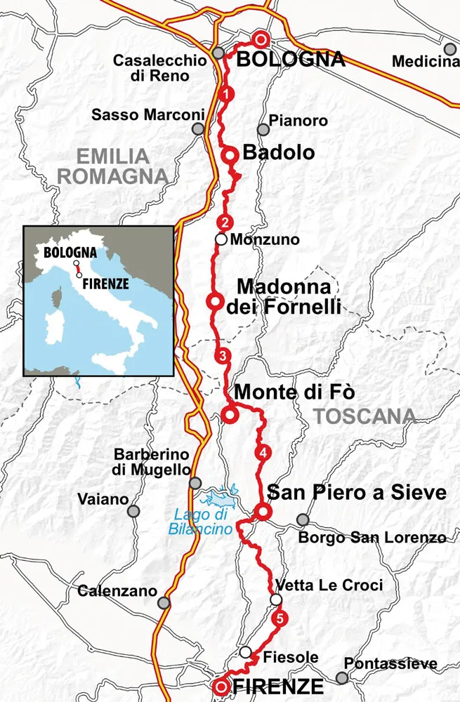 cammini in italia